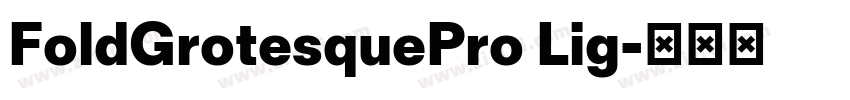 FoldGrotesquePro Lig字体转换 FoldGrotesquePro Lig字体转换
